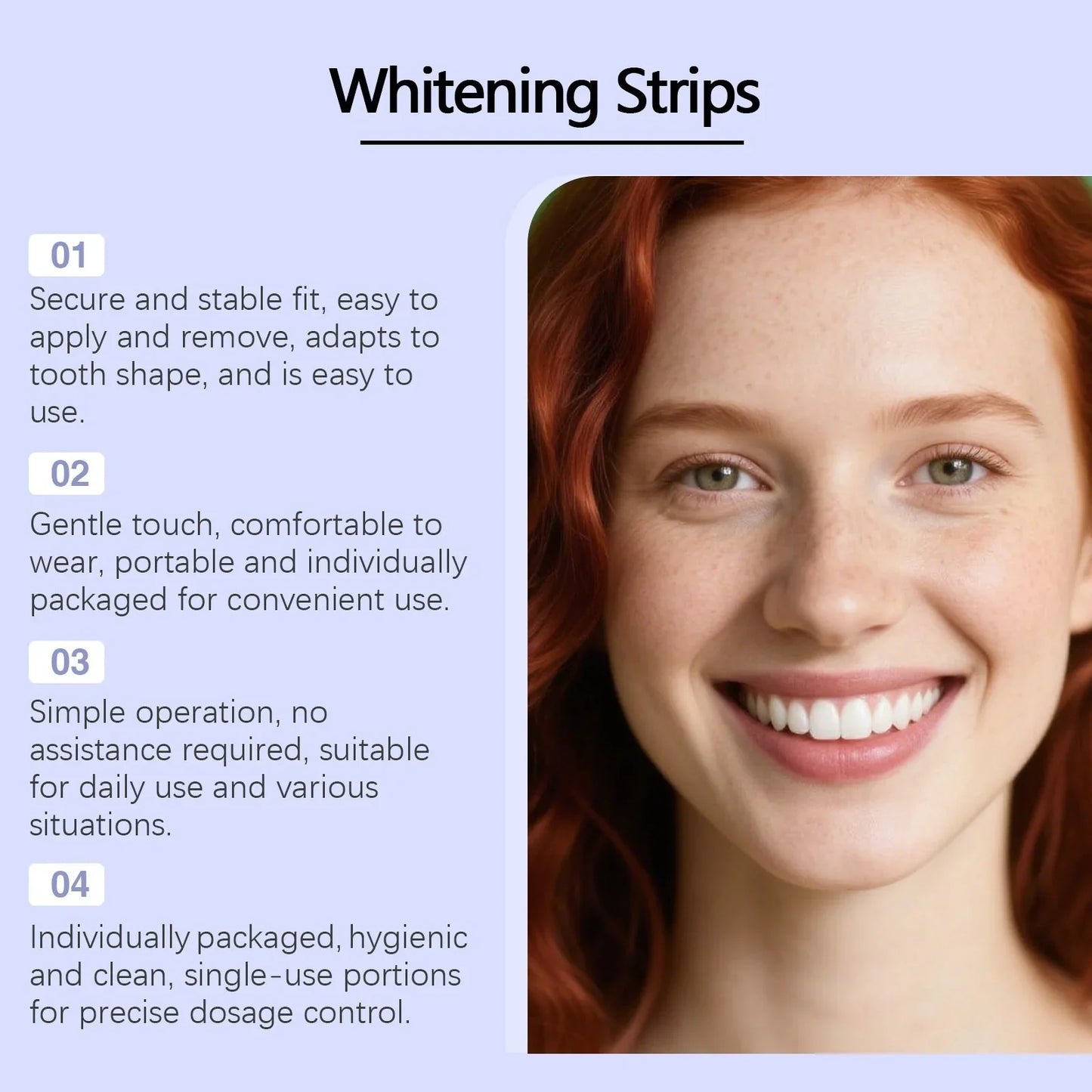 Whitening Strips: Brighter Smile in 30 Mins