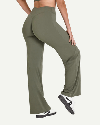 Women's High Waisted Flare Yoga Pants