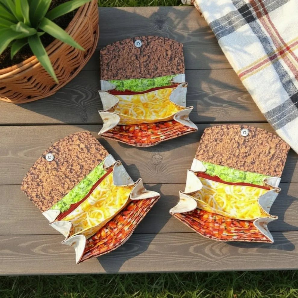 The Burrito Wallet – Your All-in-One Style & Storage Wrap!
