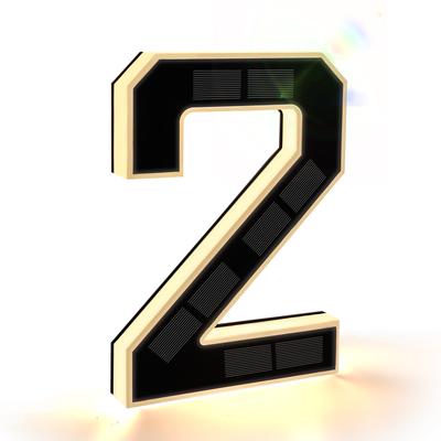 9 Inch Solar Lighted House Numbers for Outside