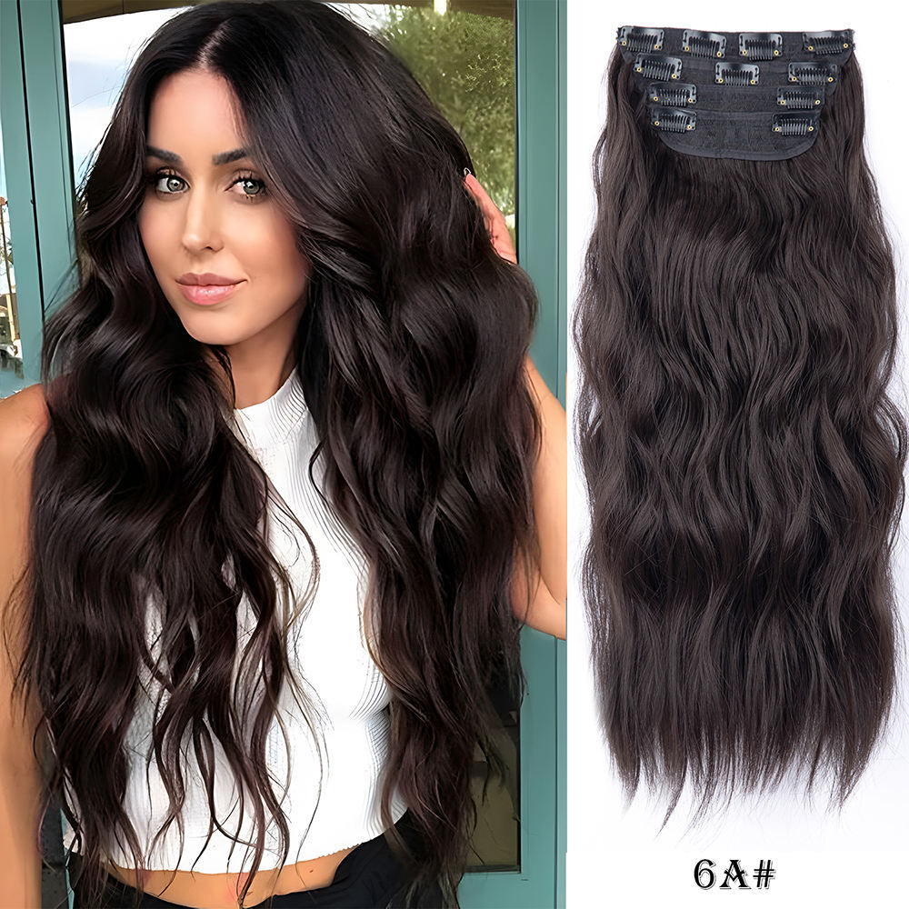 QBeauty 4pcs Clip In Hair Extensions
