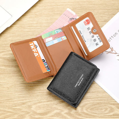 Premium Multi-functional Tri-fold Wallet for Men – Elegant, Compact, and Practical