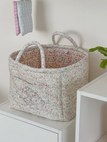 Floral Multi-Purpose Basket