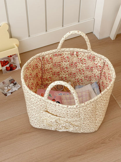 Floral Multi-Purpose Basket