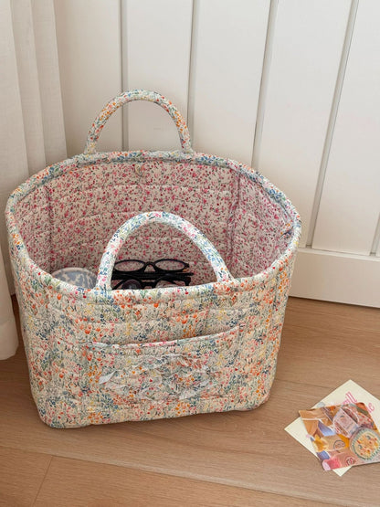 Floral Multi-Purpose Basket
