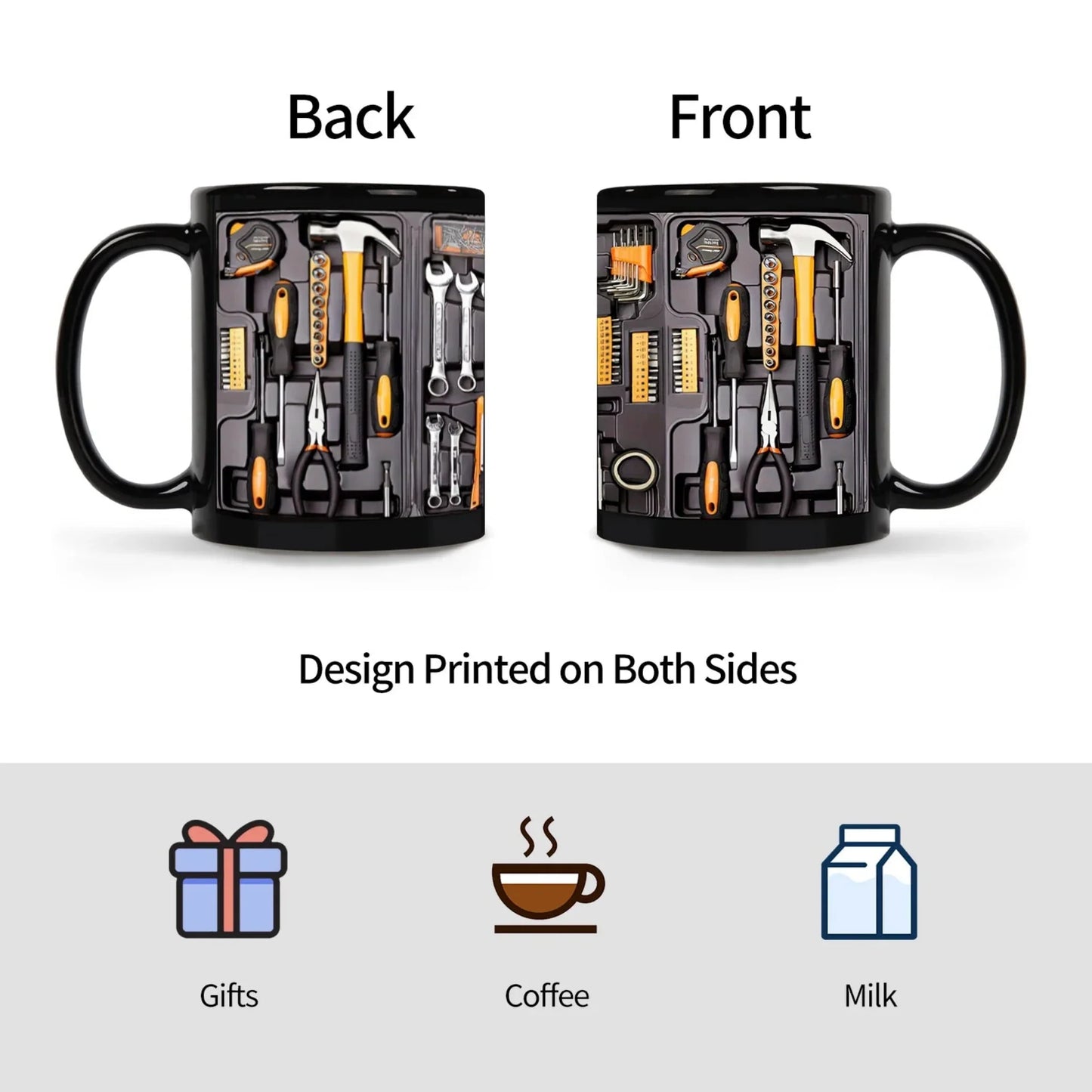 GREASE MONKEYS Mechanic Toolbox Mug