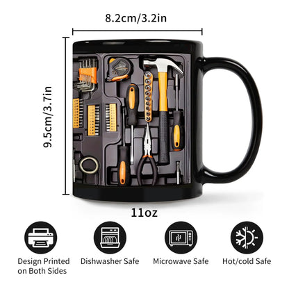 GREASE MONKEYS Mechanic Toolbox Mug