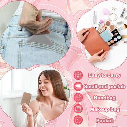 6 Pack Folding Compact Portable Mirror