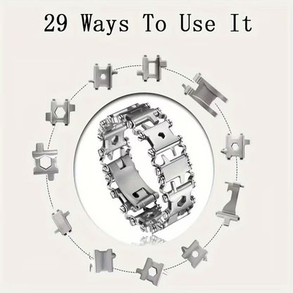 The Leatherman Tread - Men's 29-in-1 Multi-Tool Bracelet