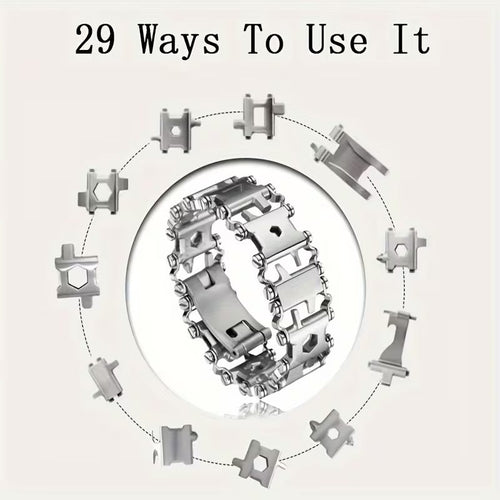 The Leatherman Tread - Men's 29-in-1 Multi-Tool Bracelet