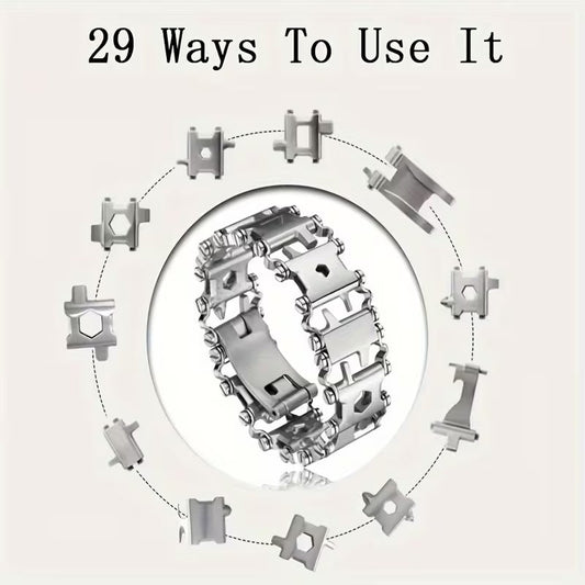 The Leatherman Tread - Men's 29-in-1 Multi-Tool Bracelet