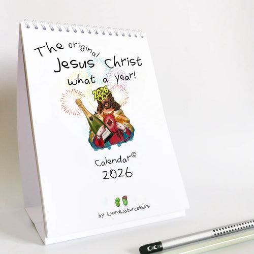 2026 Jesus Christ WHAT A YEAR Calendar