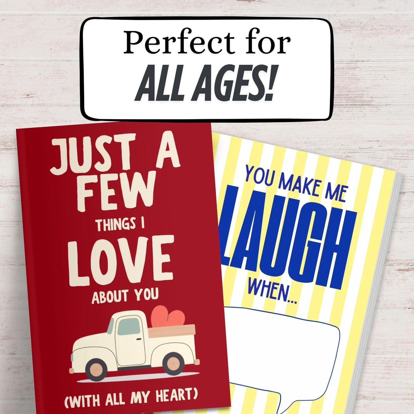 Just a Few Things I Love About You Couples Fill-In-Blank Book