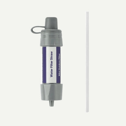 Outdoor Survival Water Filter Straw – Clean Water Anywhere
