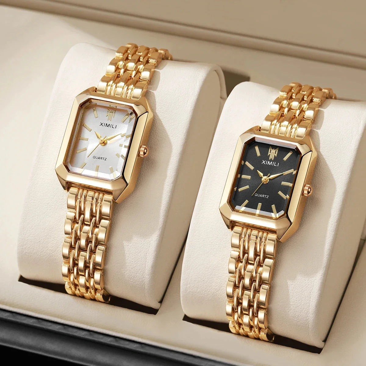 XIMILI Retro Square Watch