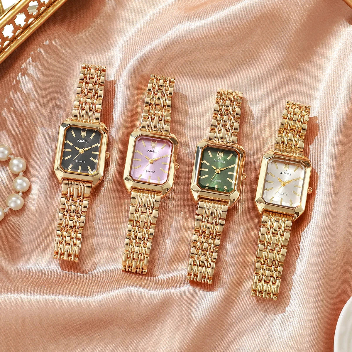 XIMILI Retro Square Watch