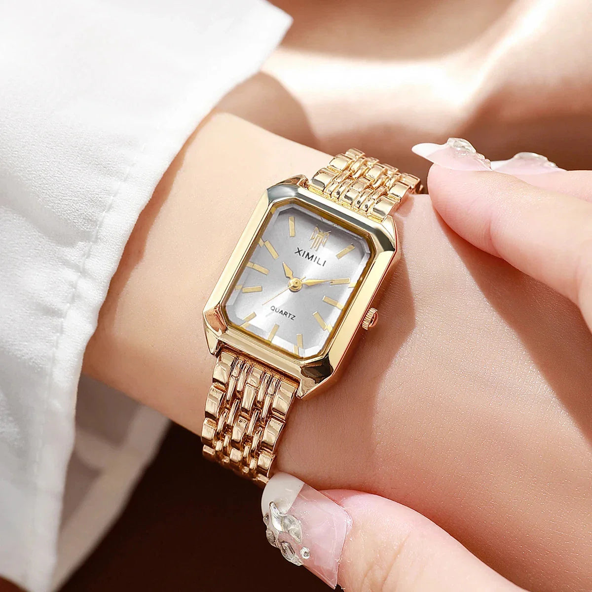 XIMILI Retro Square Watch