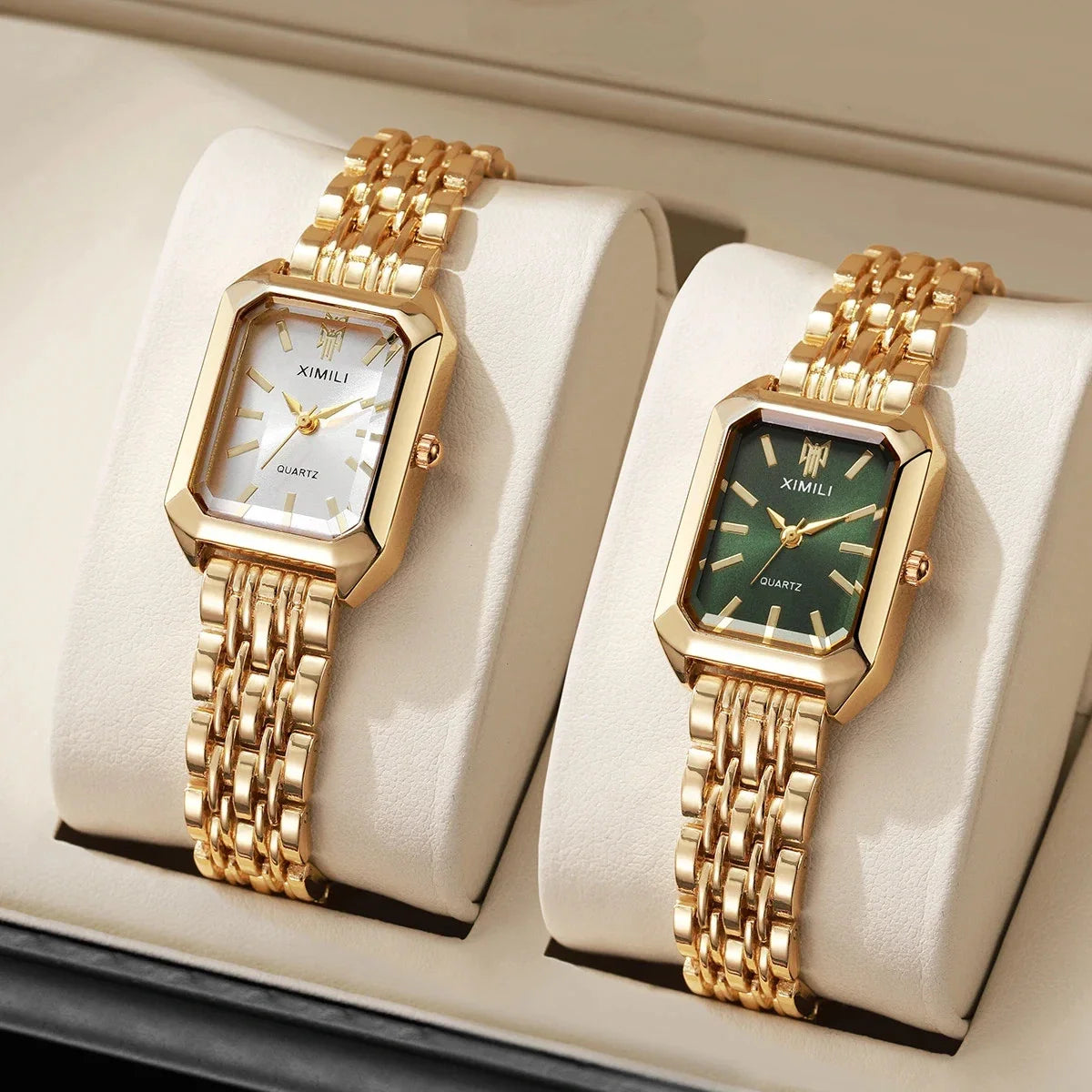 XIMILI Retro Square Watch